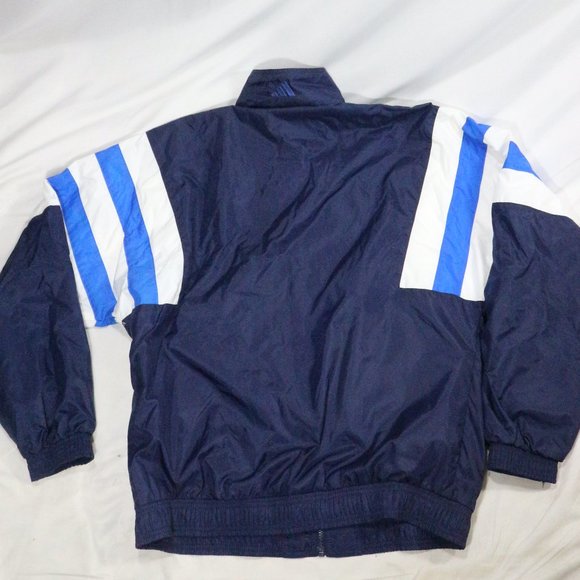 ADIDAS 3 Stripes Colorblock Track Jacket VTG - Picture 6 of 8